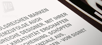 V12 Marketing hebt ihre Marke von der Konkurrenz ab und schafft einen hohen Wiedererkennungswert