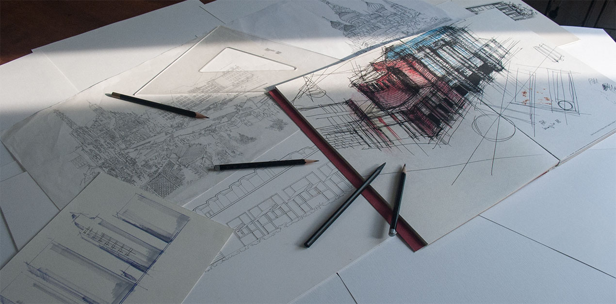 illustration architektur