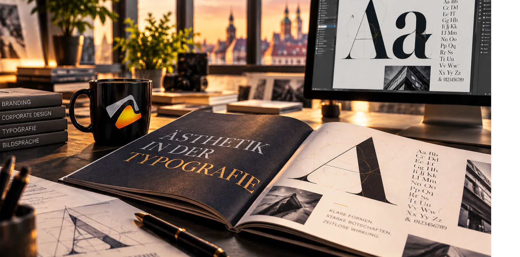 v12 marketing legt wert auf aesthetik in der typografie